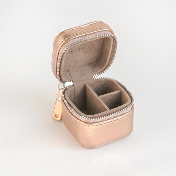 Rose Gold Mini Jewelry Box